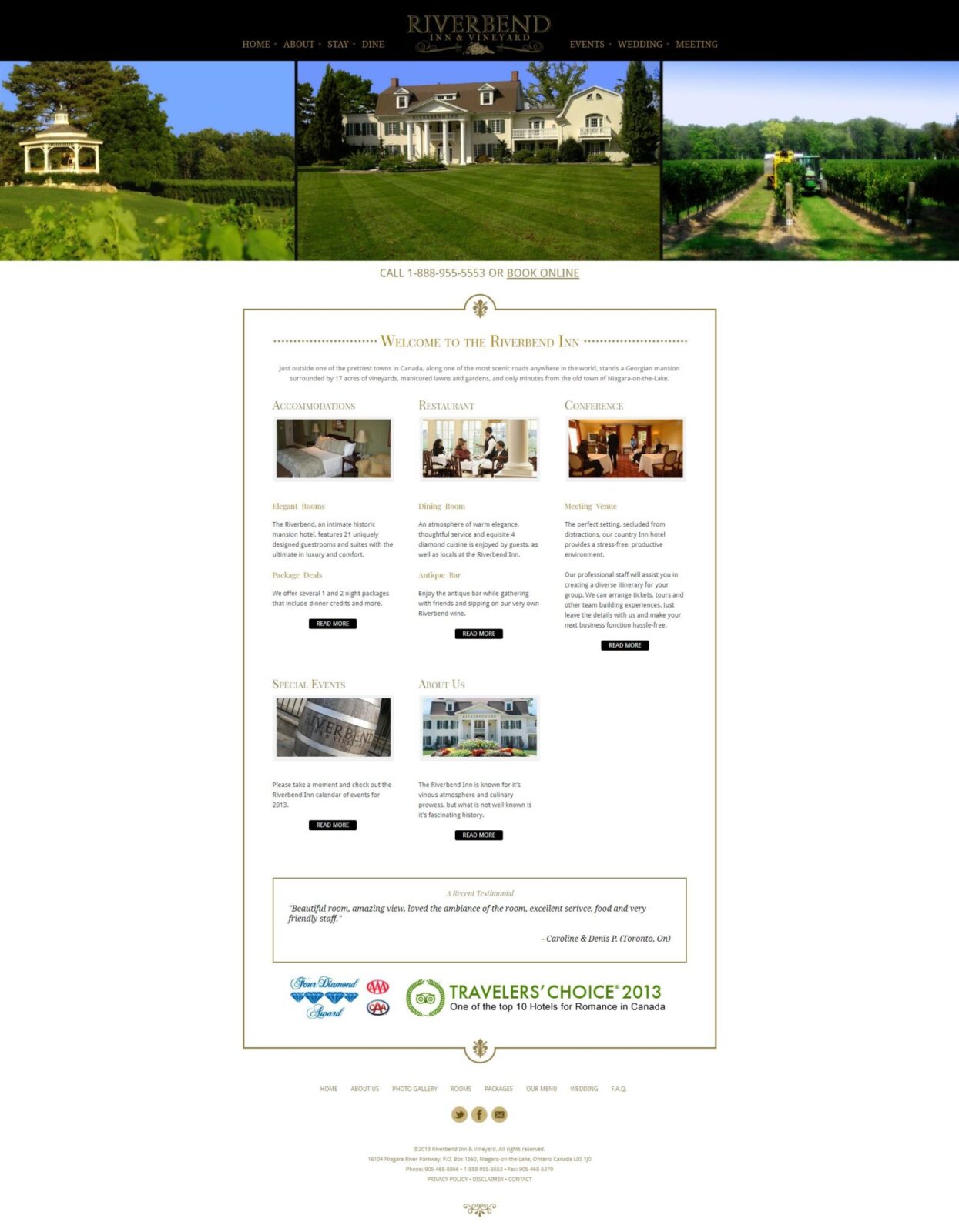 Riverbend Inn & Vineyard