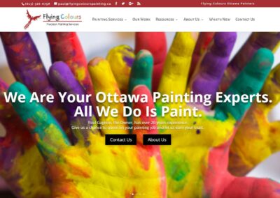 Flying Colours Painting