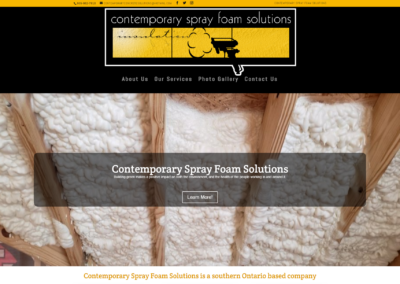 Contemporary Spray Foam