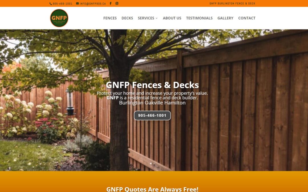 GNFP Residential Fence & Deck Builder