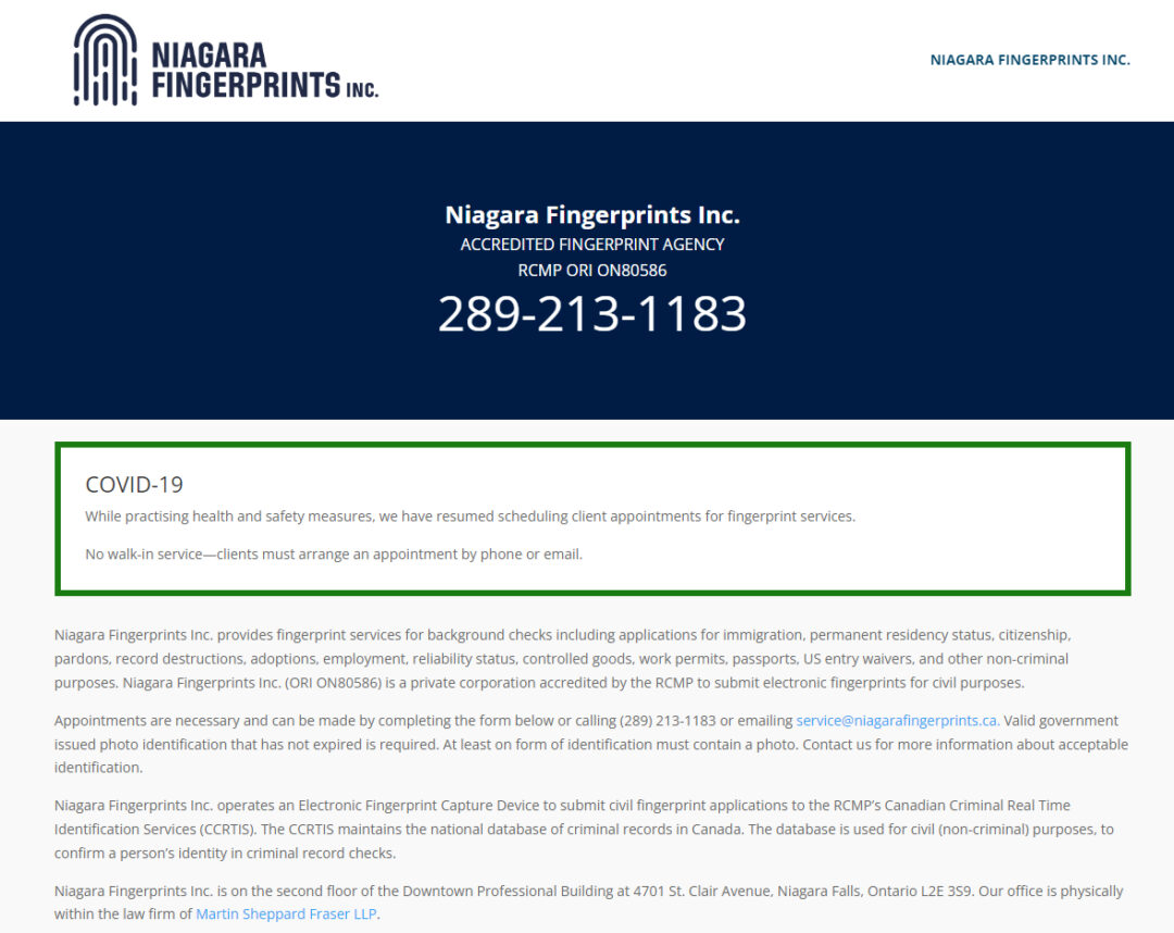 Niagara Website Design