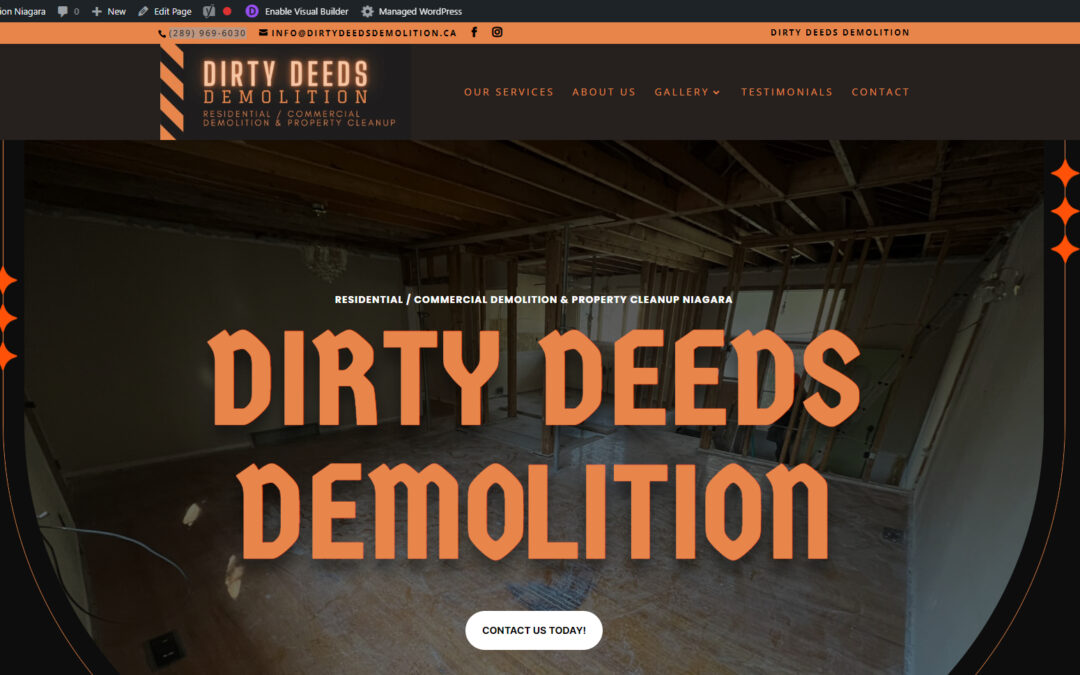 DIRTY DEEDS DEMOLITION
